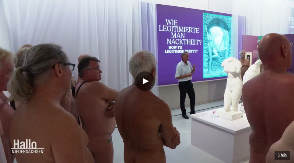 NDR-Video: Führung für Nackte im Historischen Museum Hannover