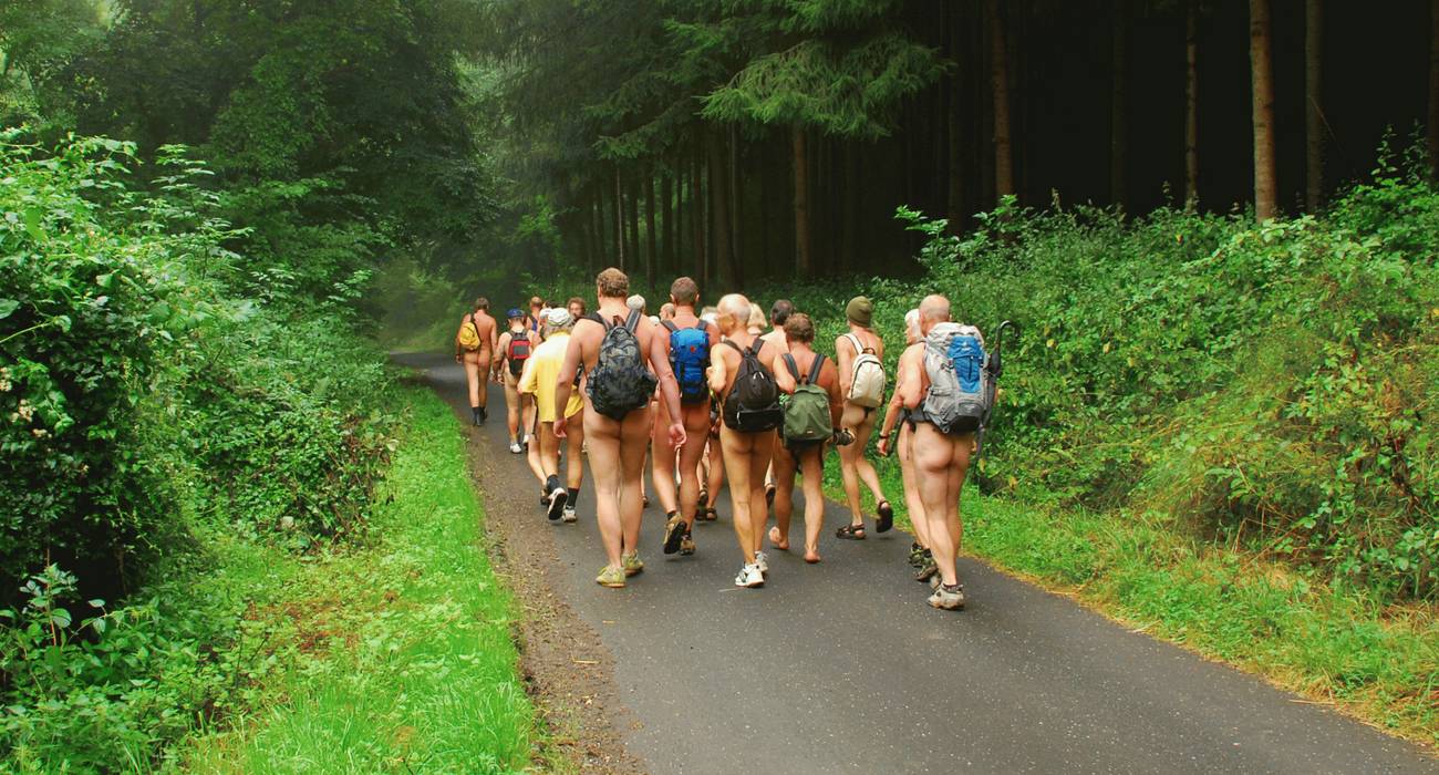 Bild 8: Es war eine große Wandergruppe von etwa 30 Personen zwischen 1 und 75 Jahren