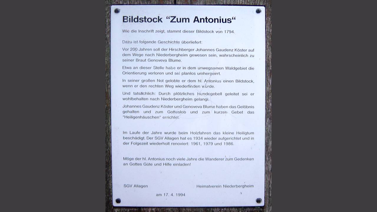 Bild 4: Und die Geschichte seines Entstehens
