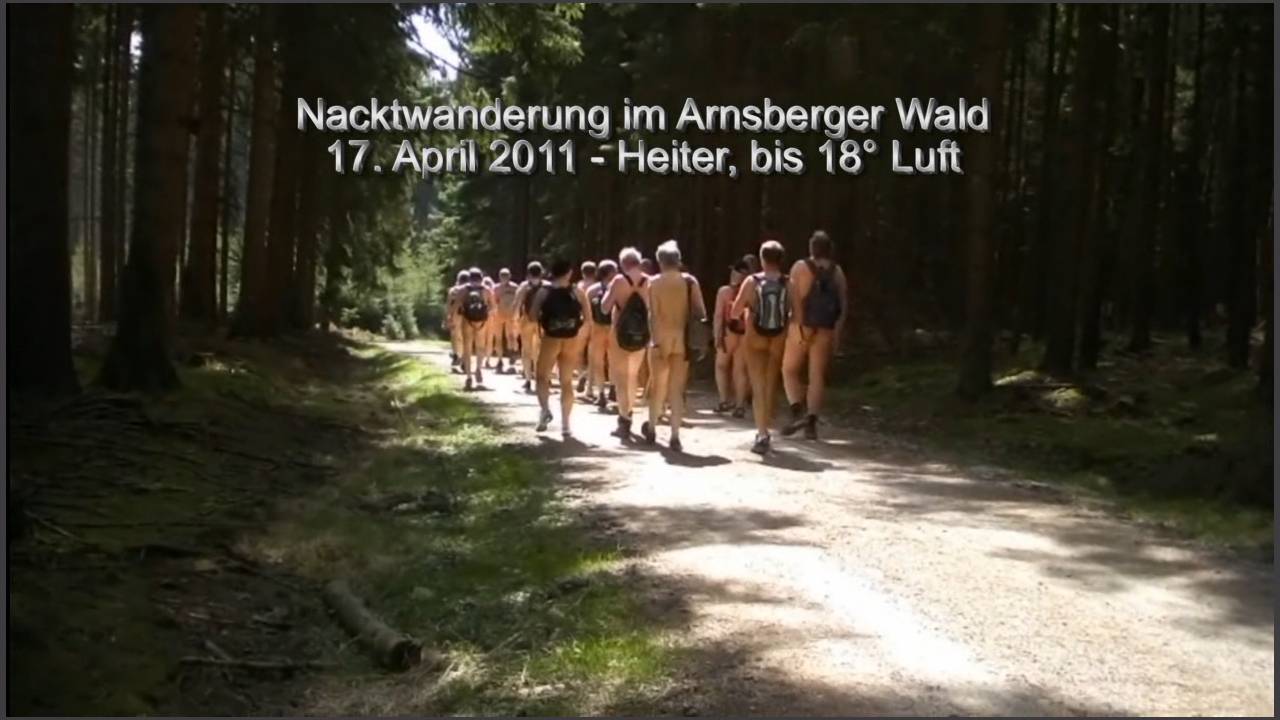 Die Nacktwander-Saison begann im Arnsberger Wald und am Möhnesee