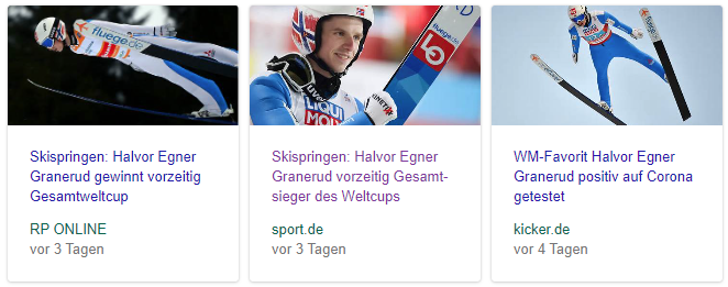 Suchmaschinen-Ergebnis bei Ecosia