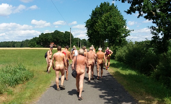 Nacktwandern im nordwestlichen Münsterland