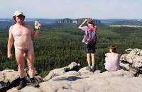 20180804 Blick vom Gohrisch in Richtung Pfaffenstein