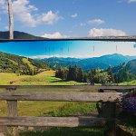 [de]Diese Aussicht ist nebelfest[en]This view is fog proof