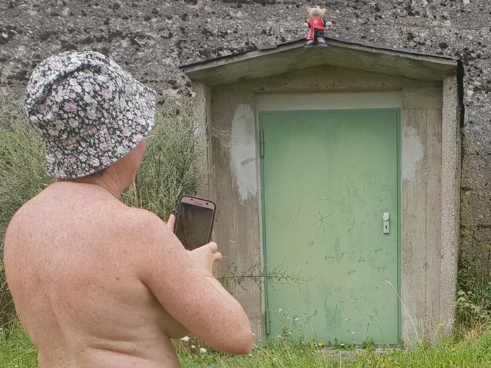 Jul 22 - Hohenwarte: Türwächter am Oberbecken