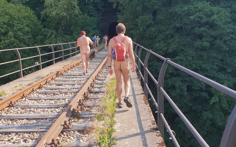 Jul 23 - Ziegenrück: Hier fährt kein Zug mehr