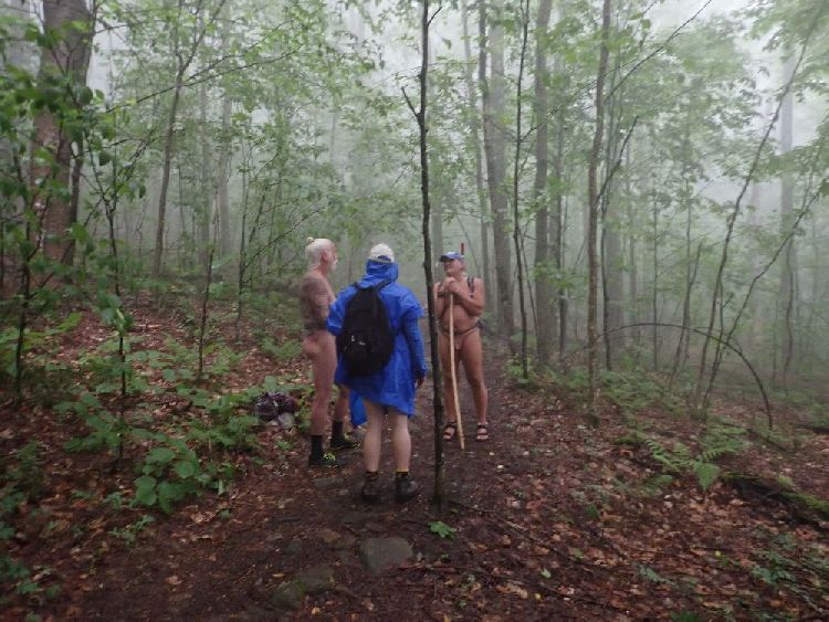Naked Hiking Day in Vermont