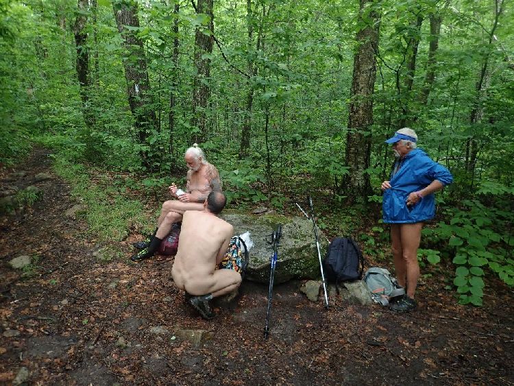 Naked Hiking Day in Vermont