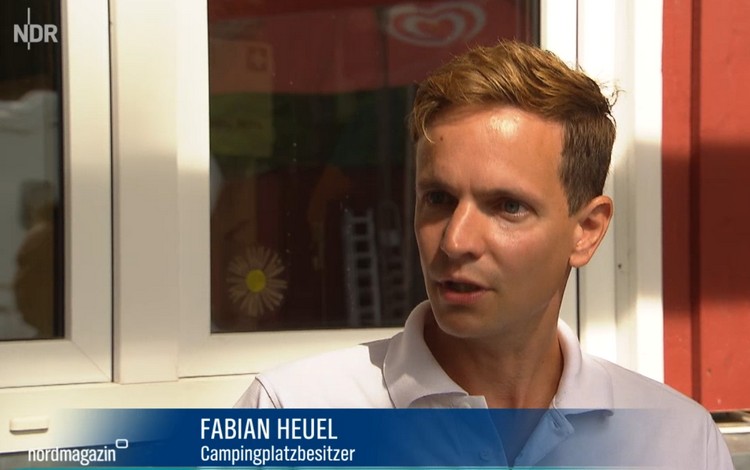 Fabian im NDR Nordmagazin FKK-Campingplatz am Rätzsee: Fabian im NDR Nordmagazin