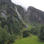 Unter Regenwolken