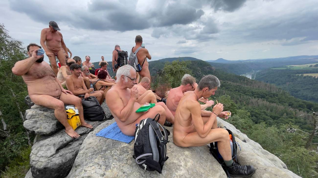 Rast auf den Schrammsteinen <i>Foto: Martin</i>