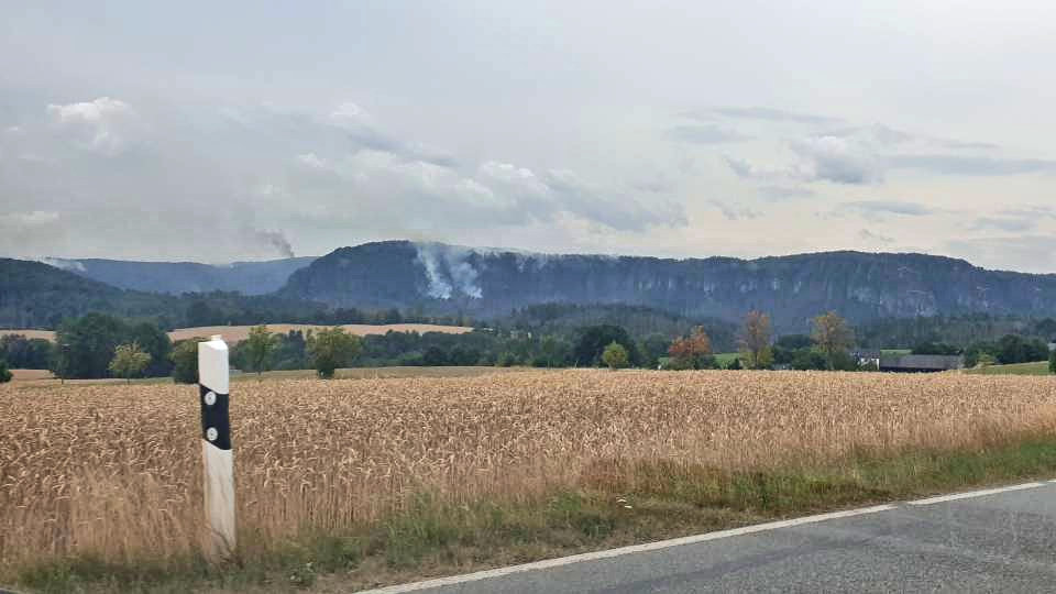 28/41 Trauriges Bild: Waldbrände