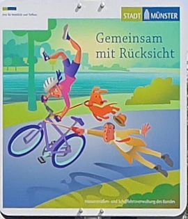 WNT 1/3 Münsteraner Motto: Gemeinsam mit Rücksicht