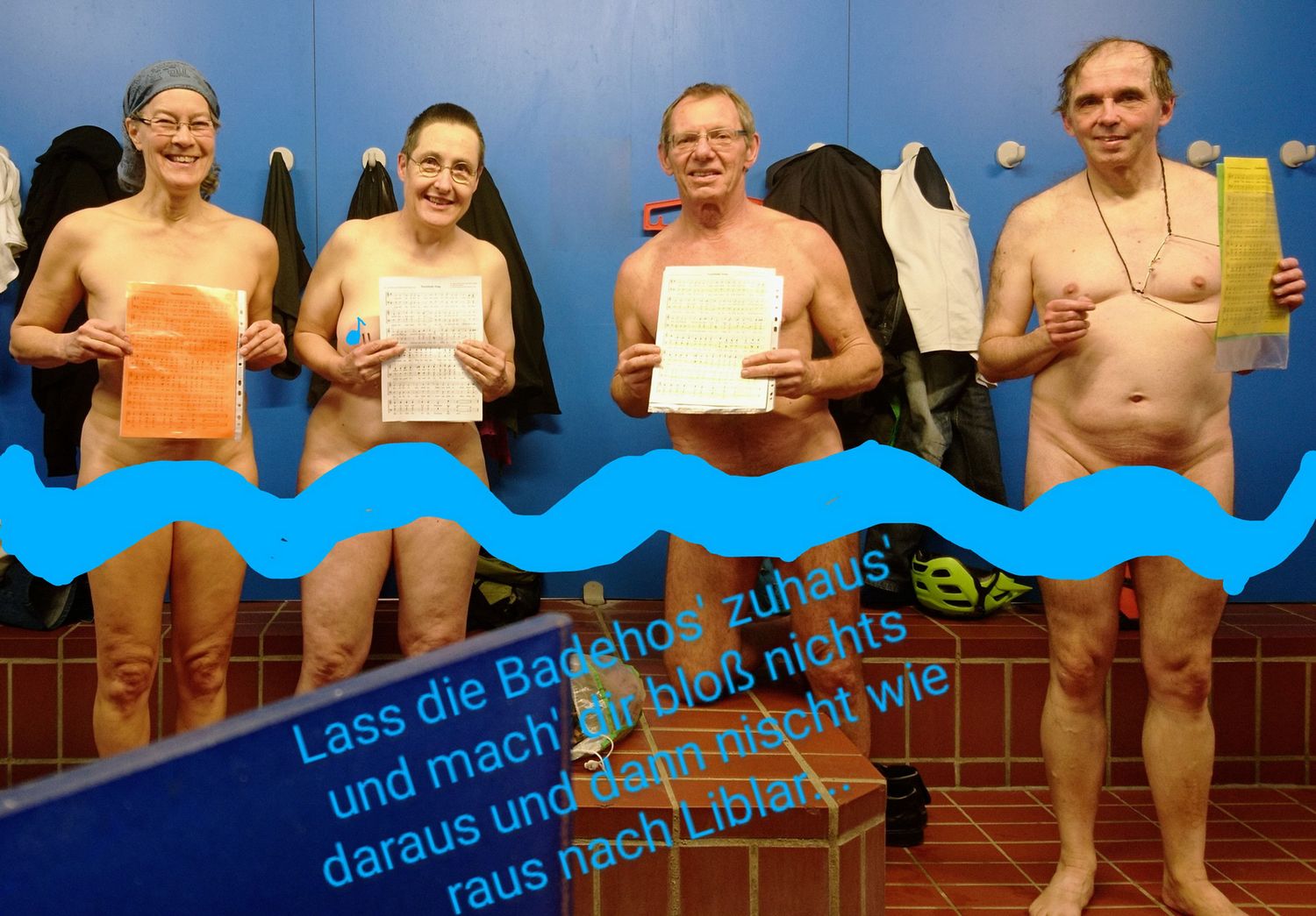 Singen im Schwimmbad