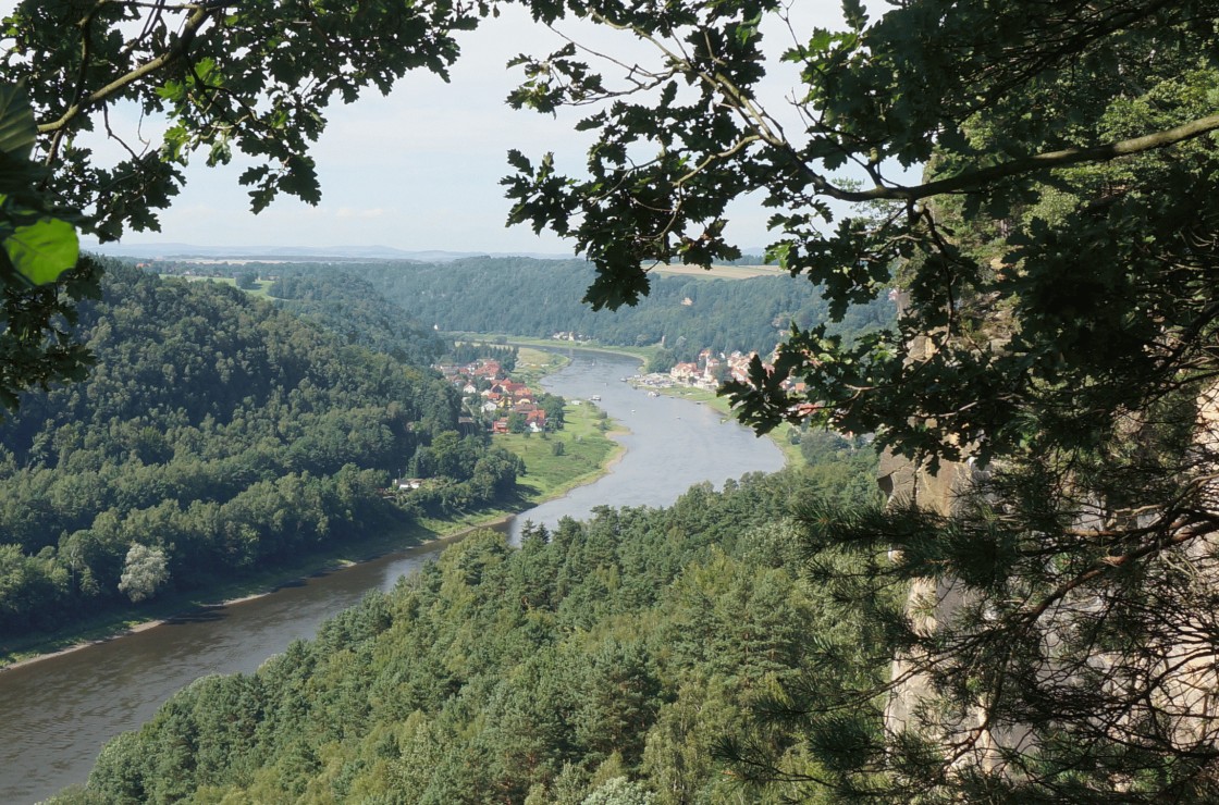 Das Elbtal bei Wehlen