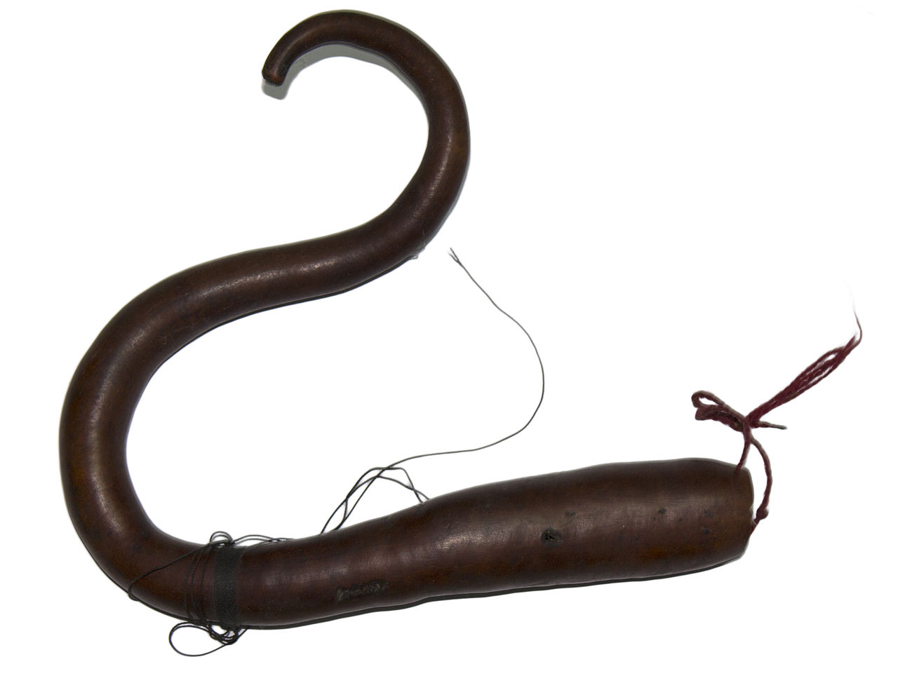 Koteka, Penishülle gefertigt aus Kürbis (Vanuatu). Photo: Crisco 1492, durch wikimedia commons Koteka, Penishülle gefertigt aus Kürbis (Vanuatu). Photo: Crisco 1492, durch wikimedia commons