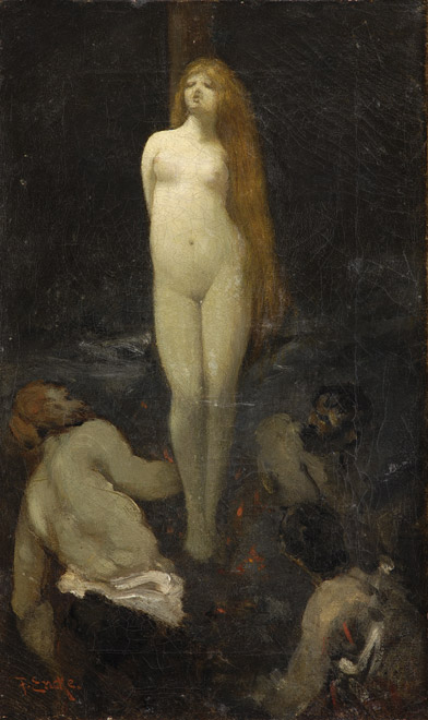 Hexenverbrennung, Fedor Encke, Public Domain Hexenverbrennung, Fedor Encke, Public Domain