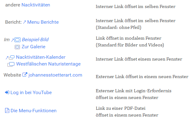 Linksymbole